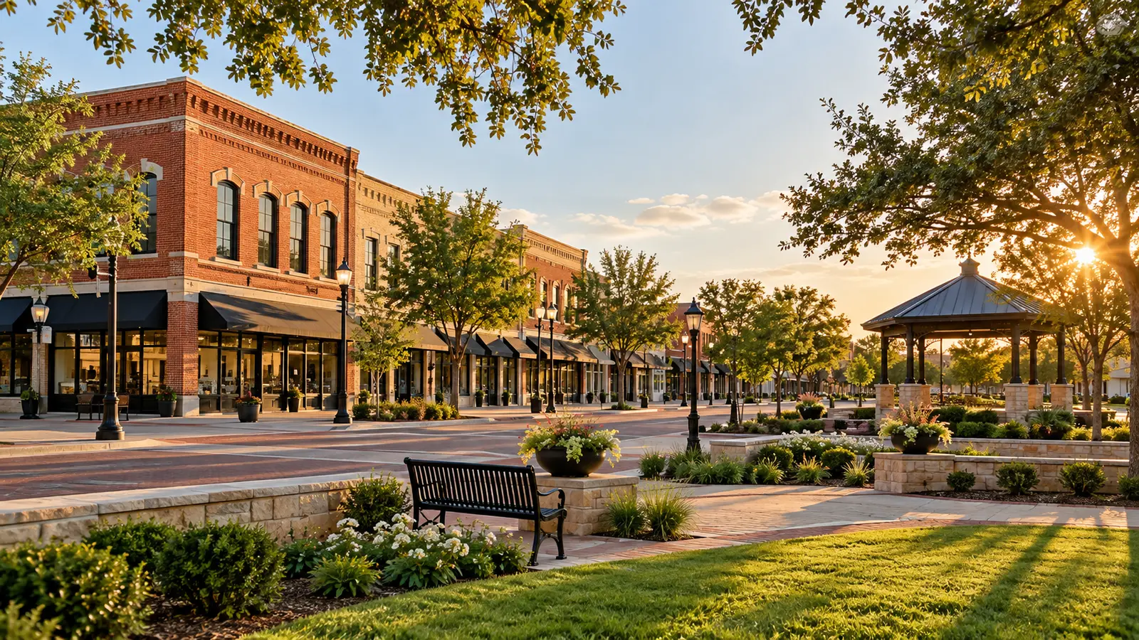 Celina Texas landmark and community view